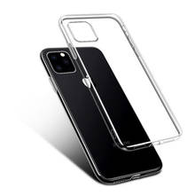 Ultra Slim Clear Phone Case for iPhone 12 mini 11 Pro XS Max X XR 6S 7 6 8 Plus SE TPU Soft Case Silicone Transparent Back Cover 2024 - buy cheap