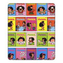 Mafalda Poster Cool Mouse Pad Quino Argentina Cartoon Waterproof MousePad Natural Rubber Office Home Deco Mat 2024 - buy cheap