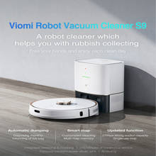 Viomi-robô aspirador de pó s9, com coleta inteligente de poeira automática de 950w, tela led, tapete de piso e esfregão, 2700pa 2024 - compre barato