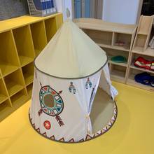 Portable Play Kids Tent Indian tent Yurt Children Indoor Outdoor Ocean Ball pool game tent Castle Room House toy 2024 - buy cheap