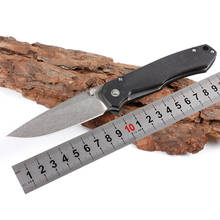 Pocket Outdoor Knife 9cr18 Stonewash Blade Drop Point G10 Handle Folding Hunting Survival Gears EDC Tactical Knife 2024 - buy cheap
