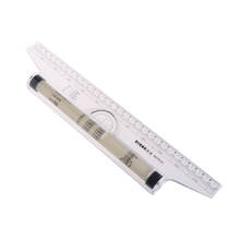 Rolling Parallel Ruler Foot Inch Metric Angle Rule Balancing Scale Multi-Purpose Angle Parallel Ruler 2024 - buy cheap
