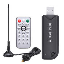 Mayitr-Mini receptor USB DVB-T, sintonizador de TV, grabadora + antena + Control remoto para RTL2832U y FC0012 RTL-SDR y ADS-B, 1 unidad 2024 - compra barato