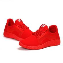 2020 New Fashion Women's Casual Shoes Women Summer Breathable Mesh Flat Shoes Women's Sports Shoes Red Female Shoes 2024 - buy cheap