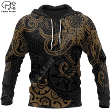 PLstar Cosmos 3DPrint Kanaka Polynesian Tribal Samoa Tattoo Flower Turtle Harajuku Streetwear Funny Hoodies/Sweatshirt/Jacket/a9 2024 - buy cheap