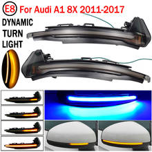 2pcs  For Audi A1 8X 2011 2012 2013 2014 2015 2016 2017 Turn Signal Lamp Flowing Side Wing Rear View Mirror Blinker Dynamic 2024 - buy cheap
