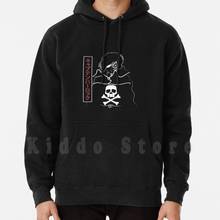 Sudadera con capucha de capitán Harlock, Manga larga, Pirata, Anime, Matsumoto, Calavera, esqueleto, Bandera de Arcadia 2024 - compra barato