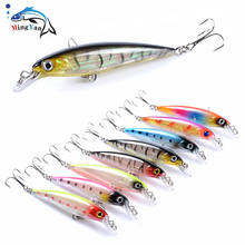 Cebo duro Artificial para pececillos, 1 Uds., 7,3g, 9cm, 8 colores, Señuelos de Pesca, Peche Bass Trolling, Crankbait, equipo de pesca de carpa 2024 - compra barato