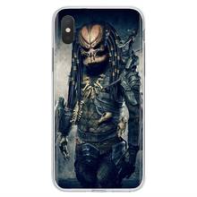 For iPhone 11 Pro 4 4S 5 5S SE 5C 6 6S 7 8 X XR XS Plus Max For iPod Touch Personalized Silicone Phone Case Predator 2024 - buy cheap
