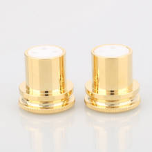 HI End Noise Stopper Gold Plated Copper XLR Plug Caps XLR Protect Cap 3pin XLR female Noise Reducing Caps 2024 - buy cheap