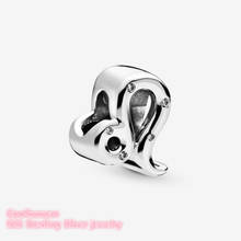 Winter 100% 925 Sterling Silver Sparkling Leo Zodiac Charm beads Fits Original Pandora bracelets Jewelry Making 2024 - buy cheap