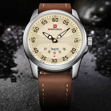 Naviforce relógio esportivo masculino de luxo, relógios de pulso digital casual de quartzo militar para homens 2024 - compre barato