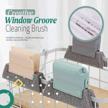 1PC Window Groove Cleaning Brush Door Window Frame Slot Cleaner Cloth Door Gap Venetian Blind Washer Toilet Corner Cleaner Brush 2024 - buy cheap