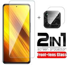 Cristal templado para Xiaomi Poco X3, Protector de pantalla para Poco M2 F2 Pro M3 X3, cristal de lente 2024 - compra barato