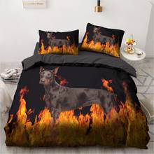 3D Bedding Sets Leopard Custom Duvet Quilt Cover Set Comforter Bed Linen Pillowcase King Queen Full Size 140*210 Home Texitle 2024 - compre barato