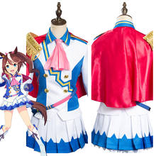 Anime Umamusume Pretty Derby Tokai Teio Cosplay Costume Sailor Elegant Dress Uniform Costume Outfies 2024 - buy cheap