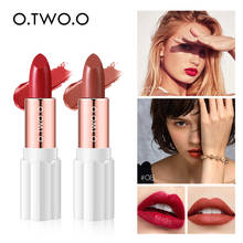 O.TWO.O 12 Color Moisturizer Lipstick Long Lasting Velevt Matte Lip Stick Waterproof Lightweight Sexy Nude Lips Makeup Cosmetics 2024 - buy cheap