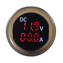 12-24V Waterproof Car Instrument LED Digital Display Volt Meter Voltage and Electric Current Meter for Yatch Camper Marine Boat 2024 - buy cheap