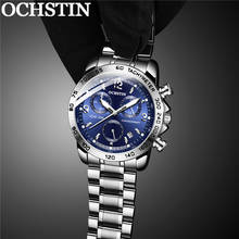 OCHSTIN Fashion Man WristWatch Chronograph Auto Date Sport Men Watch Military Top Brand Luxury Stainless Steel Male Clock 6123 2024 - buy cheap