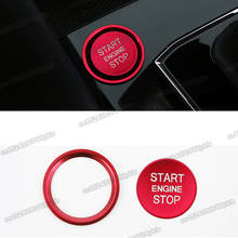 Car Start Engine Stop Button Trims for Volkswagen touran vw 2016 2017 2018 2019 2020 2021 2022 r line one-button auto styling 2024 - buy cheap