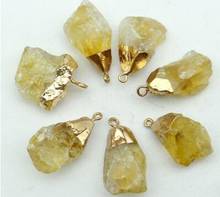 Pedra natural turquesa lapis opala quartzo cristal tigre olho charme pingente para diy jóias fazendo colar acessórios a1 2024 - compre barato