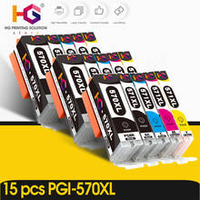 570 571 чернильный картридж для Canon PGI-570XL CLI-571XL с чипом высокой производительности Pixma MG5700 MG5750 MG5751 MG5752 MG5753 2024 - купить недорого