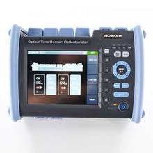 Novker Handheld Optical Time Domain Reflectometer OTDR NK6000 SM MM 850/1300/1310/1550nm FTTH Fiber Optic Tester 28/26/35/33dB 2024 - buy cheap