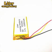 3 line 454261 3.7V 1500MAH Lithium Polymer Li-Po li ion Rechargeable Battery cells For Mp3 MP4 MP5 GPS mobile bluetooth 2024 - buy cheap