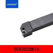 SER1616H16 SER2020K16 SER2525M16 токарный станок резак внешняя Резьбонарезной инструмент держатель для 16ER AG60 карбида вставки 2024 - купить недорого
