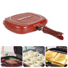 32CM/28CM Frying Pan Non-Stick Double-Sided Barbecue Cooking Tool Stable Durable And Reliable Cookware Suitable For Home Outdoor 2024 - buy cheap