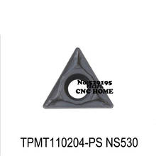 Original TPMT TPMT110204 TPMT110204-PS NS530 Lathe Cutter Cutting turning post lathe tungsten Carbide Insert torno 2024 - buy cheap