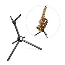 Portable Tenor Saxophone Stand Sax Floor Stand Holder Stainless Steel Foldable with Carry Bag 2024 - buy cheap