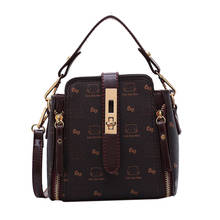 Luxury Pu Leather Handbags Women Small Shoulder Bags High Quality Ladies Bucket Bag Fashion Designer Female Purses Messenger Bag 2024 - buy cheap