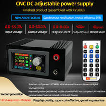 Conversor de cc buck xy5008, cc cv 0-50v 8a 400w 12v 24v 48v 36v, módulo de energia ajustável para laboratório 2024 - compre barato