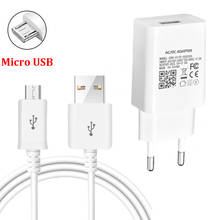 Cable cargador de 5V 2A, adaptador de teléfono con enchufe europeo para Huawei Y5, Y6, Y7, Prime 2018, 2019, Honor 6X, 5X, 7X, 7A, 8A, 7S, 8S, 7C, 6C 2024 - compra barato