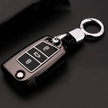 Zinc alloy+Luminous Car Remote Key Case Cover For Skoda Octavia 1 2 3 A5 A7 Kodiaq Karoq Superb A7 Yeti Rapid Fabia Accessories 2024 - buy cheap