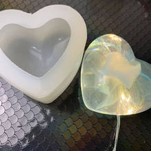 3D Love Heart Silicone Mold Aroma Gypsum Plaster Silicone Mould Home Decoration Chrismas Party DIY Love Heart Candle Resin Mold 2024 - buy cheap
