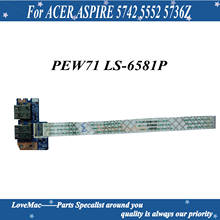 Placa LS-6581P PEW71 para portátil ACER ASPIRE 5742, 5552, 5736Z, 5733, 5335, 5336, 5253, 5250, con cable 100% completamente probado 2024 - compra barato