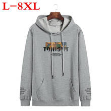 8xl size new 6xl plus 5xl 4xl Classic Men T shirt Long Sleeve hooded T-shirt Cotton Tees Tops Mens Brand tshirt Sweatshirts 2024 - buy cheap