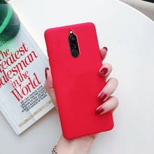 Color Red matte silicone phone case for oneplus 6 t 6t One Plus 1+ 5 5t 7 7t 8 8T pro oneplus nord matte soft tpu cover cases 2024 - buy cheap