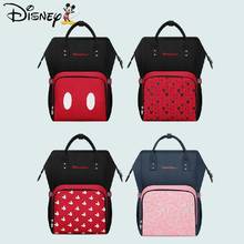 Mochila e porta-fraldas da disney, mochilinha e acessórios para maternidade multifuncional, à prova d'água, grande capacidade, para viagem, para mulheres 2024 - compre barato