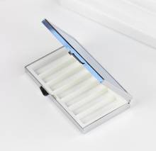 Caixa organizadora de comprimidos, caixa de metal em branco para armazenamento com espelhos compactos 2024 - compre barato