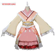 VEVEFHUANG Kосплей Princess Connect! Re:Dive Himemiya Maho Cosplay Costume Lolita Kimono Party Dress Uniform Full Set Halloween 2024 - buy cheap