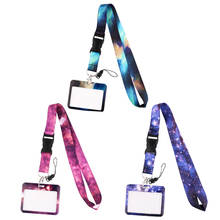 K2689 Starry Sky Art Oil Painting Keychain Phone Neck Strap Lanyard for ID Card Strap Rope USB Badge Holder DIY Lariat Lanyard 2024 - buy cheap