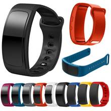 Silicone Sport Watch Band For Samsung Gear Fit2 Pro Fitness Watch Bands Wrist Strap For Samsung Gear Fit 2 SM-R360 Bracelet New 2024 - buy cheap