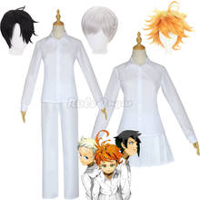 Disfraz de Anime The Promised Neverland, uniforme de estudiante, Emma, Freddy Ray, peluca, disfraces de Carnaval para Halloween, C46D14 2024 - compra barato