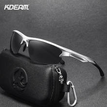 Kdeam-óculos de sol com lentes polarizadas para esportes ao ar livre, óculos de sol com armação flexível tr90, lentes de material com orifício de ar, kd691 2024 - compre barato