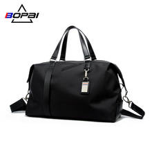 BOPAI 2021 Waterproof Luggage Bag Large Capacity Men Travel Bags Women Weekend Travel Duffle Tote Bags Crossbody Travel Bags 2024 - buy cheap