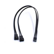 4-Pin PWM Fan Power Supply Cable 1 to 2 Splitter Power Extension Cable Adapter Cord Wire 2024 - buy cheap