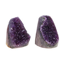 Dark Purple Amethyst Geode Natural Amethyst Crystal Geode Cluster Healing Stone 2024 - buy cheap